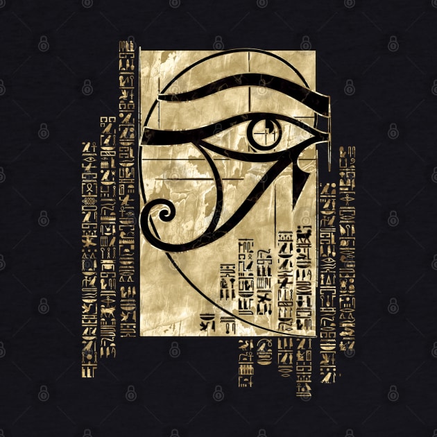 Egyptian Eye of Horus- Sacred Geometry Ornament by Nartissima